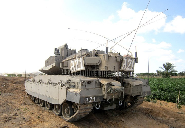 ảnh: sức mạnh Sức mạnh “vua tăng” Merkava Mk-4 của quân đội Israel