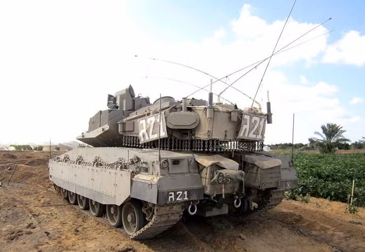 Sức mạnh “vua tăng” Merkava Mk-4 của quân đội Israel