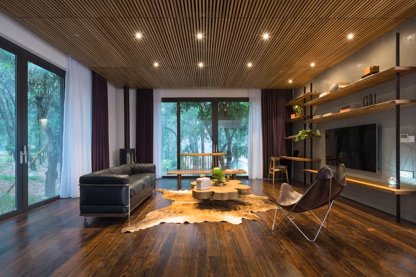 Biệt thự nằm trên đồi thông ở Vĩnh Phúc lên báo nước ngoài