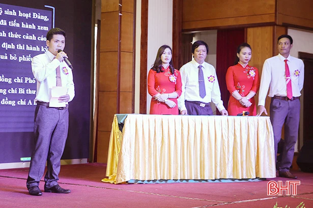 Đảng bộ Khối Doanh nghiệp, huyện Đức Thọ chung kết Hội thi cán bộ kiểm tra cơ sở giỏi