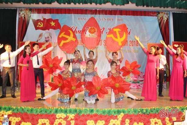 Đảng bộ Khối Doanh nghiệp, huyện Đức Thọ chung kết Hội thi cán bộ kiểm tra cơ sở giỏi