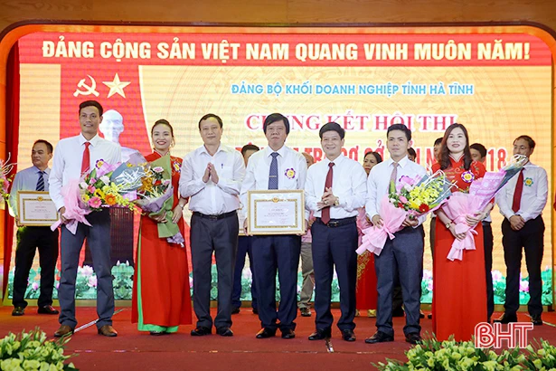 Đảng bộ Khối Doanh nghiệp, huyện Đức Thọ chung kết Hội thi cán bộ kiểm tra cơ sở giỏi