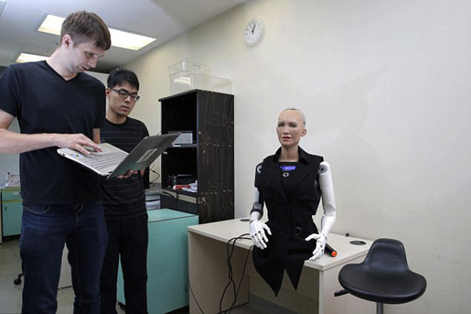 Robot Sophia được chế tạo thế nào