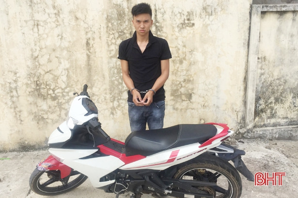 Thiếu tiền tiêu, nhảy từ Quảng Bình ra Hà Tĩnh trộm xe máy