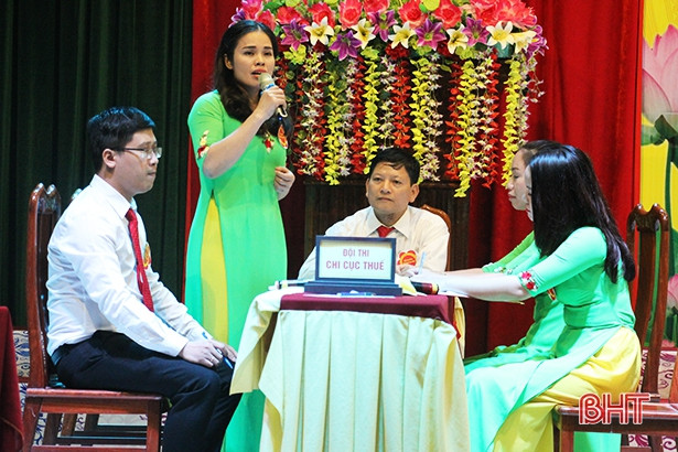 Công an TP Hà Tĩnh nhất Hội thi Cán bộ kiểm tra cơ sở giỏi