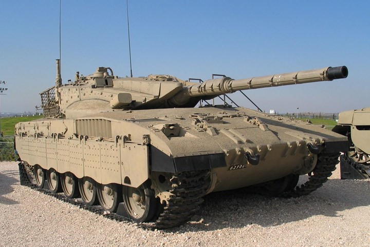 ảnh: sức mạnh Sức mạnh “vua tăng” Merkava Mk-4 của quân đội Israel