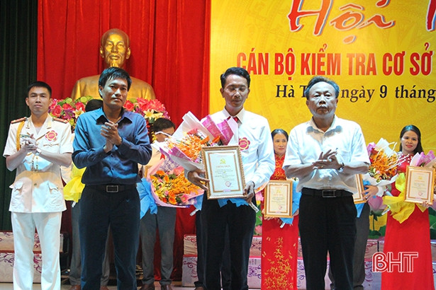 Công an TP Hà Tĩnh nhất Hội thi Cán bộ kiểm tra cơ sở giỏi