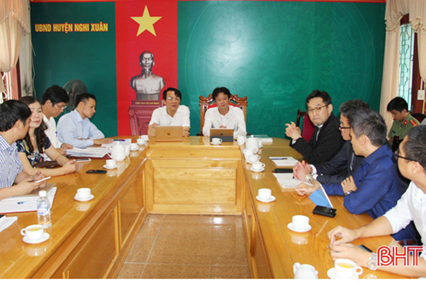 SCTI dự kiến đầu tư 3 dự án lớn vào Nghi Xuân