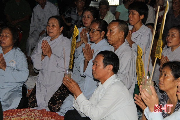 Nghi Xuân cầu siêu cho 20 liệt sỹ Đại đội Pháo binh bảo vệ bờ biển