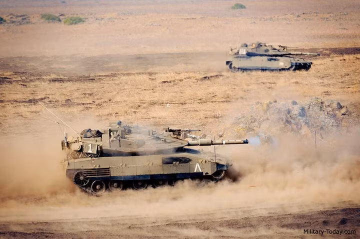 Sức mạnh “vua tăng” Merkava Mk-4 của quân đội Israel