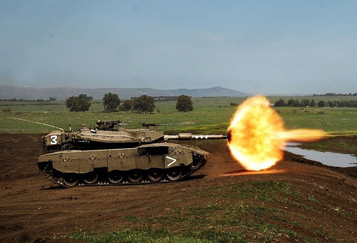 ảnh: sức mạnh Sức mạnh “vua tăng” Merkava Mk-4 của quân đội Israel