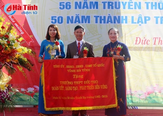 Kỷ niệm thành lập các trường THPT: Phan Đình Phùng, Đức Thọ, Kỳ Anh ảnh 7 Kỷ niệm thành lập các trường THPT: Phan Đình Phùng, Đức Thọ, Kỳ Anh ảnh 7