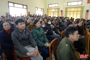 Cung cấp thông tin cho người dân về Dự án Nhà máy xử lý chất thải rắn ở Hồng Lộc