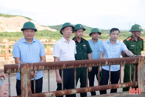 Chủ tịch UBND tỉnh Hà Tĩnh: Chủ động bảo đảm an toàn hồ, đập trước mùa mưa lũ