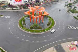 Bình yên sáng mùng 1 Tết ở đô thị trung tâm Hà Tĩnh