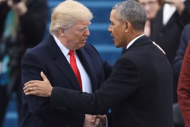 hinh anh dac sac le nham chuc cua tong thong donald trump