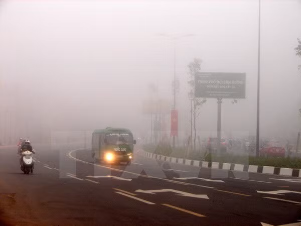 khong khi lanh suy yeu nhiet do mien bac tang dan