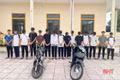 Ngăn chặn kịp thời 15 thanh, thiếu niên chuẩn bị hung khí để giải quyết mâu thuẫn