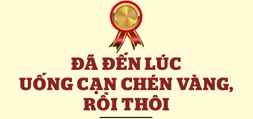 Thôi uống nốt Chén Vàng SEA Games đầy ẩn ức