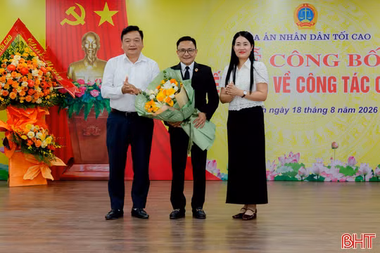 Bổ nhiệm ông Bùi Quang Năng giữ chức Phó Chánh án TAND tỉnh Hà Tĩnh
