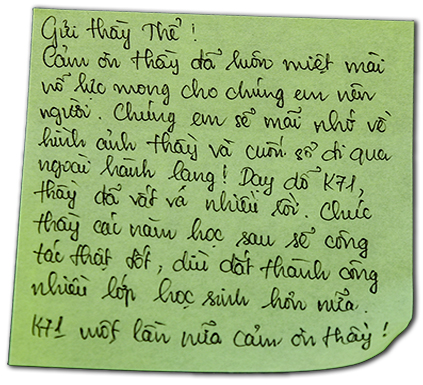 “Lòng chợt dâng niềm thiết tha…”