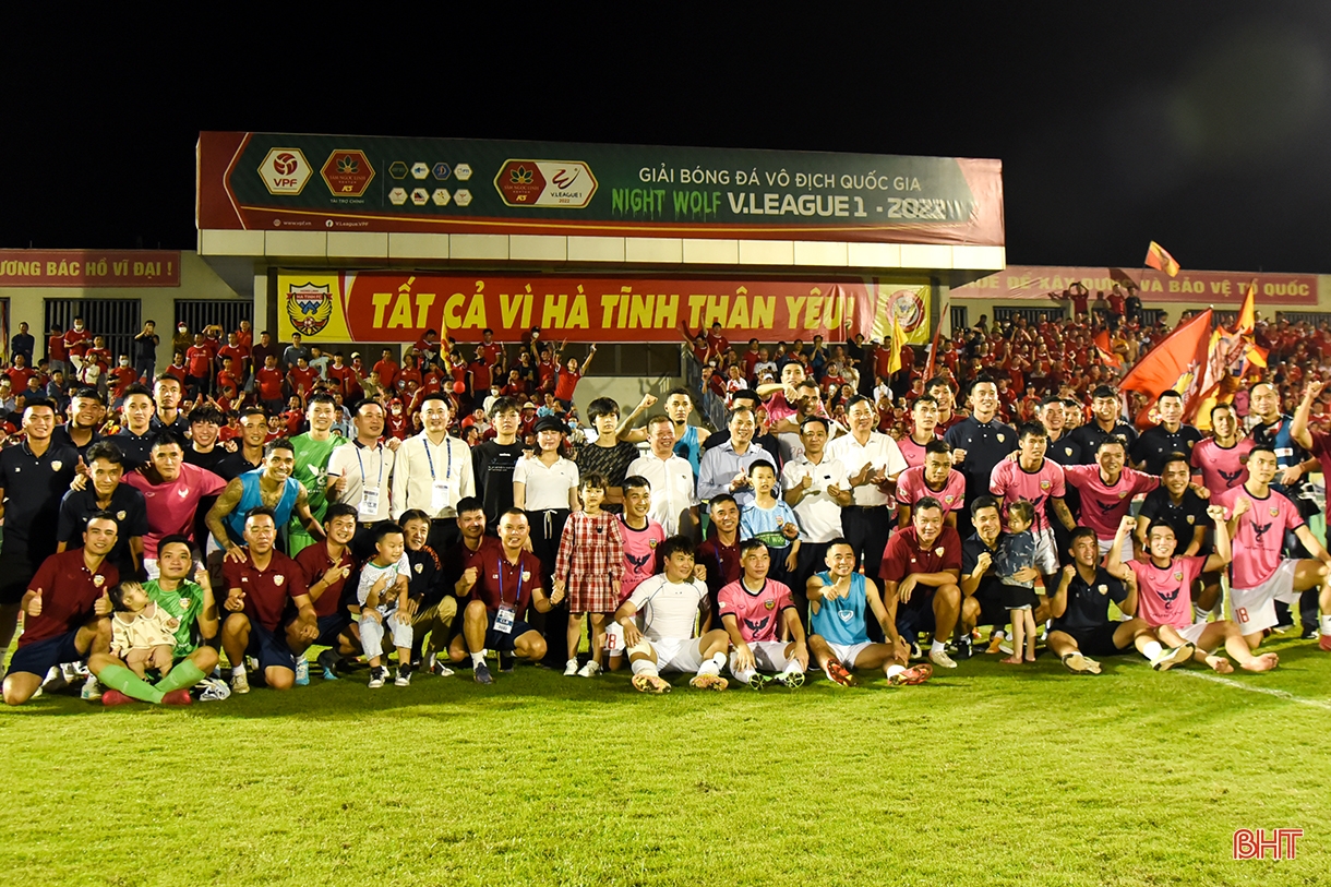 Hành trình trụ hạng của Hồng Lĩnh Hà Tĩnh ở V.League 2022