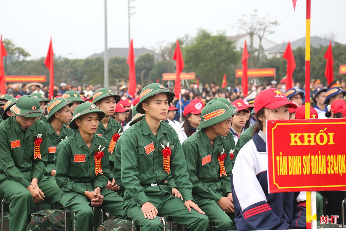 Các tân binh được phân bổ về các đơn vị: Bộ Tư lệnh Vùng 3 Hải quân; Bộ Tư lệnh Vùng cảnh sát biển 2; Trung đoàn 1, Sư đoàn 324 (Quân khu 4); Trung đoàn 841, Bộ đội Biên phòng tỉnh và các đơn vị trực thuộc Bộ Công an.