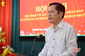 Lãnh đạo phường Hoành Sơn đối thoại với người dân về an sinh xã hội