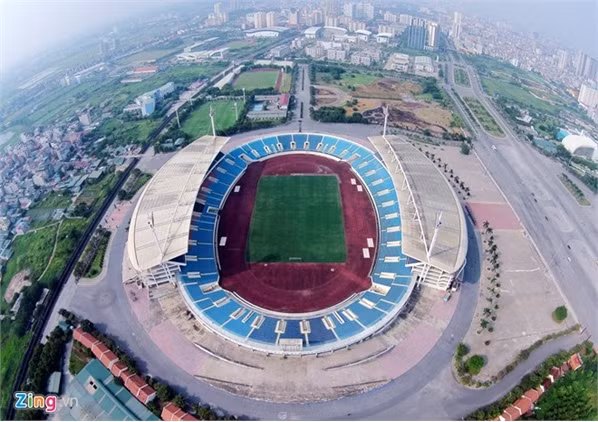 SVĐ Mỹ Đình sẽ được tận dụng để tổ chức các sự kiện chính của SEA Games 31 nếu Hà Nội được chọn là địa điểm đăng cai chính. Ảnh: Anh Tuấn