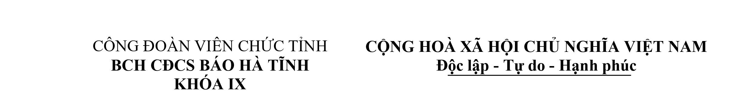 TÀI LIỆU PHỤC VỤ ĐẠI HỘI CÔNG ĐOÀN BÁO HÀ TĨNH LẦN THỨ IX, NHIỆM KỲ 2023 - 2028 ảnh 5 TÀI LIỆU PHỤC VỤ ĐẠI HỘI CÔNG ĐOÀN BÁO HÀ TĨNH LẦN THỨ IX, NHIỆM KỲ 2023 - 2028 ảnh 5