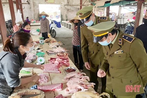 Quản lý thị trường Hà Tĩnh xử lý 303 vụ vi phạm đợt cao điểm tết Nguyên đán