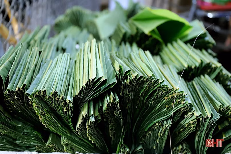 Dịch vụ gói bánh chưng ở thành phố Hà Tĩnh đắt khách dịp tết