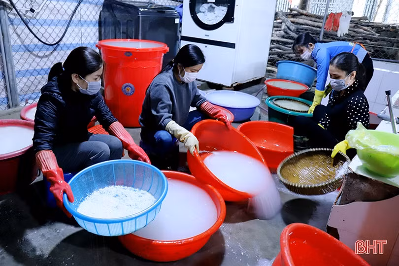 Dịch vụ gói bánh chưng ở thành phố Hà Tĩnh đắt khách dịp tết