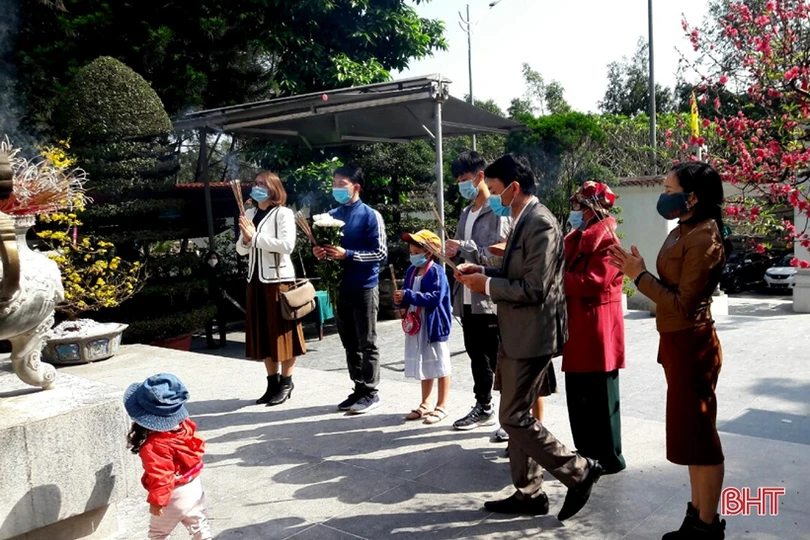 Ngã ba Đồng Lộc đón gần 5 ngàn du khách trong những ngày đầu năm mới