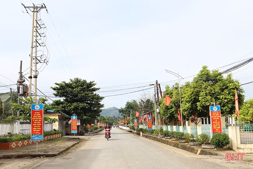 Sắc xuân trên những miền quê nông thôn mới HàTĩnh