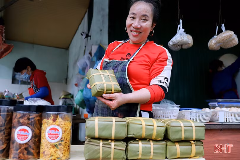 Dịch vụ gói bánh chưng ở thành phố Hà Tĩnh đắt khách dịp tết