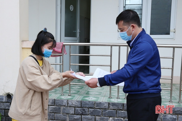 13 công dân Cẩm Xuyên hoàn thành cách ly đúng vào ngày 30 tết