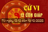 Tử vi tuần mới từ ngày 13/10 đến 19/10/2025 của 12 con giáp.