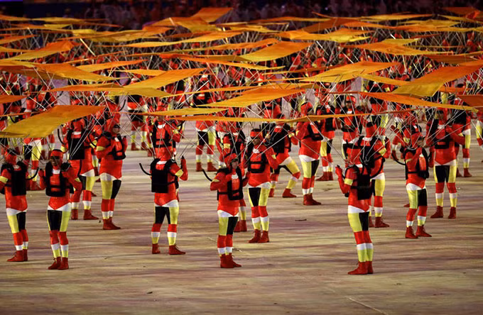 le be mac olympic rio 2016 lung linh va hoanh trang