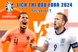 Euro 2024 - Lịch thi đấu EURO 2024 mới nhất hôm nay ngày 10/7/2024