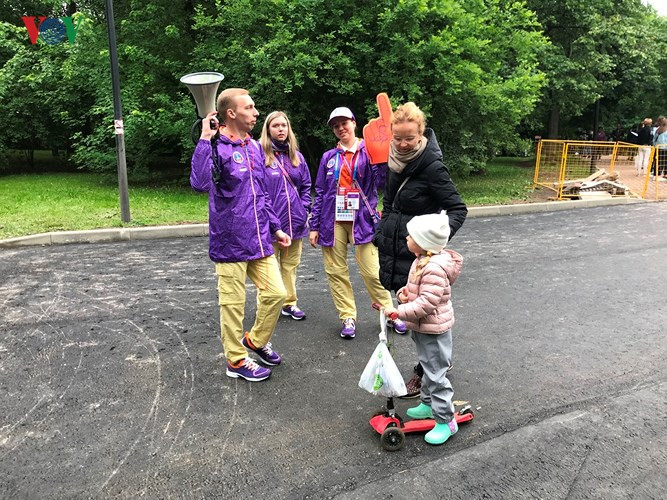 Cận cảnh Fan Zone đầy đủ tiện nghi phục vụ World Cup 2018 tại Moskva