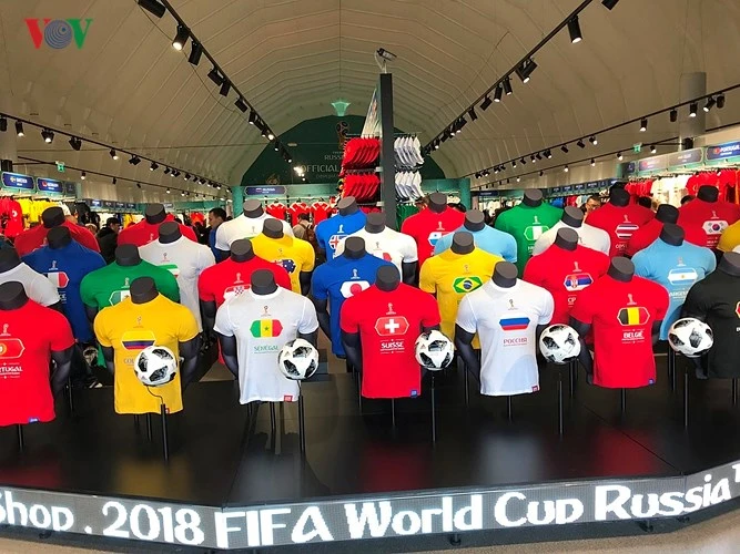 Cận cảnh Fan Zone đầy đủ tiện nghi phục vụ World Cup 2018 tại Moskva