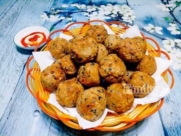 Đậu phụ viên chiên thơm ngon cho buổi tối