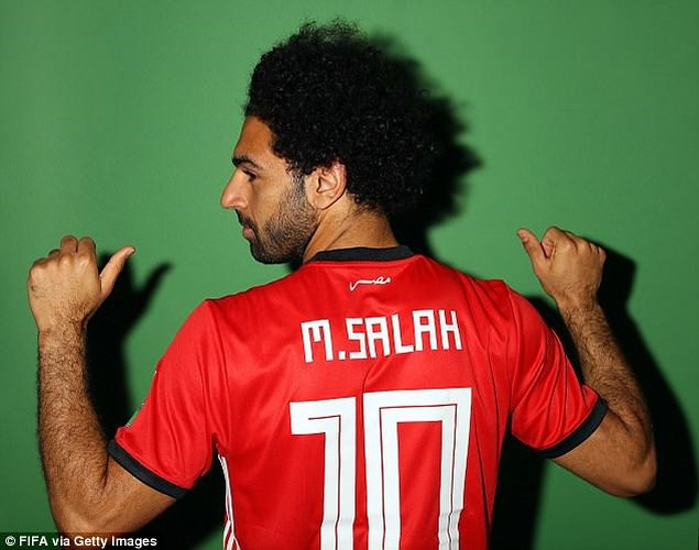 Vượt qua chấn thương, Salah rạng rỡ với chiếc áo số 10 của Ai Cập tại World Cup 2018
