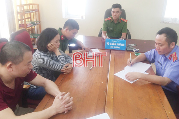 Bắt giữ cặp vợ chồng tàng trữ hơn 600g ma túy đá tại tại TX Kỳ Anh