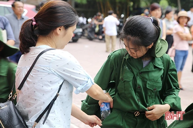 100 chiến sỹ nhí xuất quân “Học kỳ trong quân đội” năm 2018