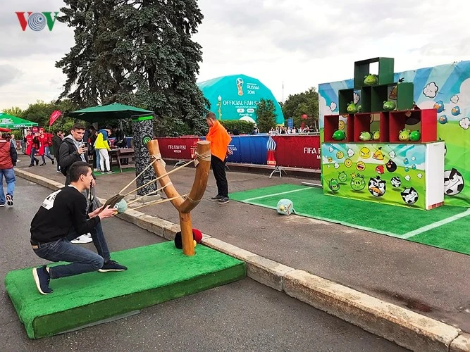 Cận cảnh Fan Zone đầy đủ tiện nghi phục vụ World Cup 2018 tại Moskva