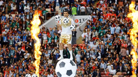 World Cup 2018 khai mạc rực rỡ, ngập tràn không gian âm nhạc