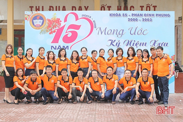 “15 năm, ngày trở về” của cựu học sinh trường THPT Phan Đình Phùng