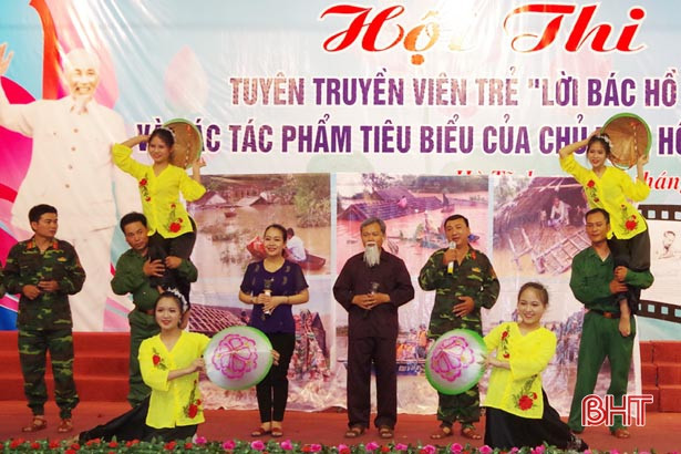 Bộ CHQS Hà Tĩnh thi tuyên truyền viên trẻ về “Lời Bác Hồ dạy”